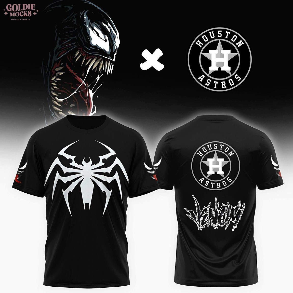 Houston Astros x Venom 2025 Special Edition Shirt Houston Astros x Venom 2025 Special Edition Shirt
