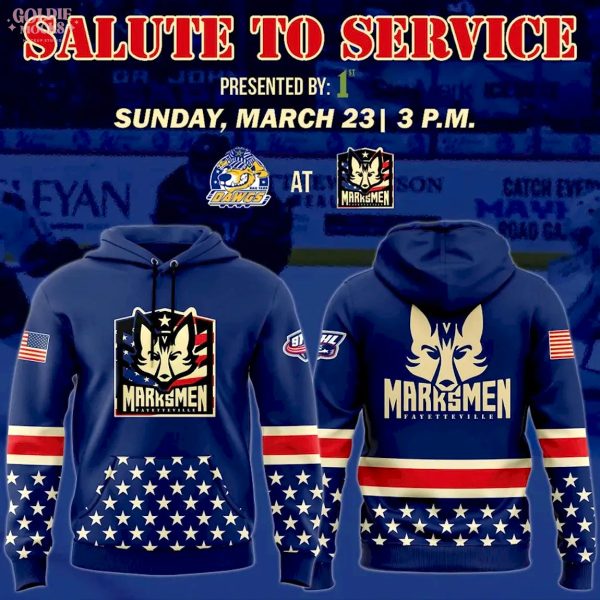 Marksmen x Salute to Service Game Hoodie