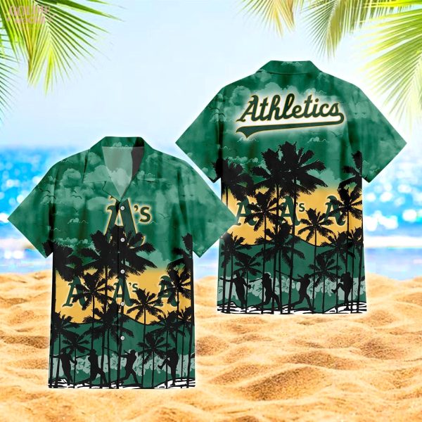 Oakland Athletics Trending 2025 For Summer Beach Aloha Shirt