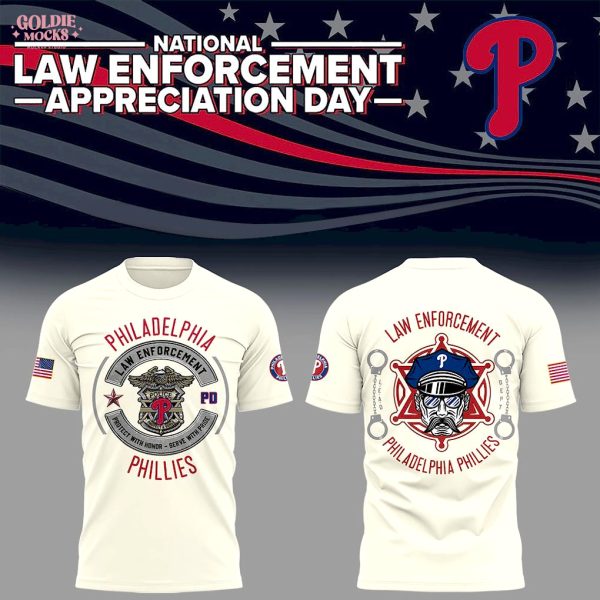 Philadelphia Phillies x Low Enforcement Appreciation 2025 T-Shirt
