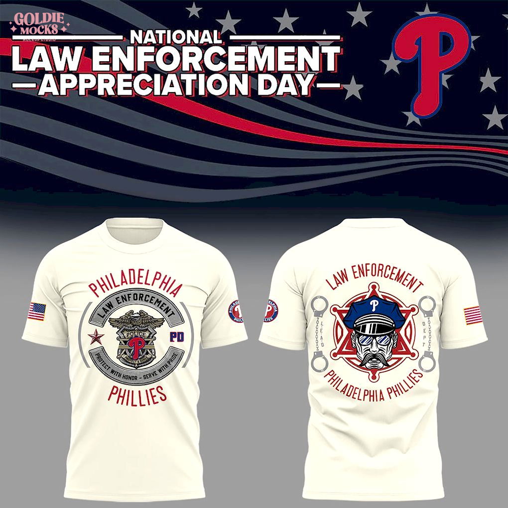 Philadelphia Phillies x Low Enforcement Appreciation 2025 T-Shirt Philadelphia Phillies x Low Enforcement Appreciation 2025 T-Shirt