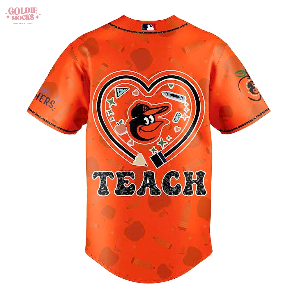 Baltimore Orioles Teacher Appreciation Psychedelic Collection Jersey Baltimore Orioles Teacher Appreciation Psychedelic Collection Jersey