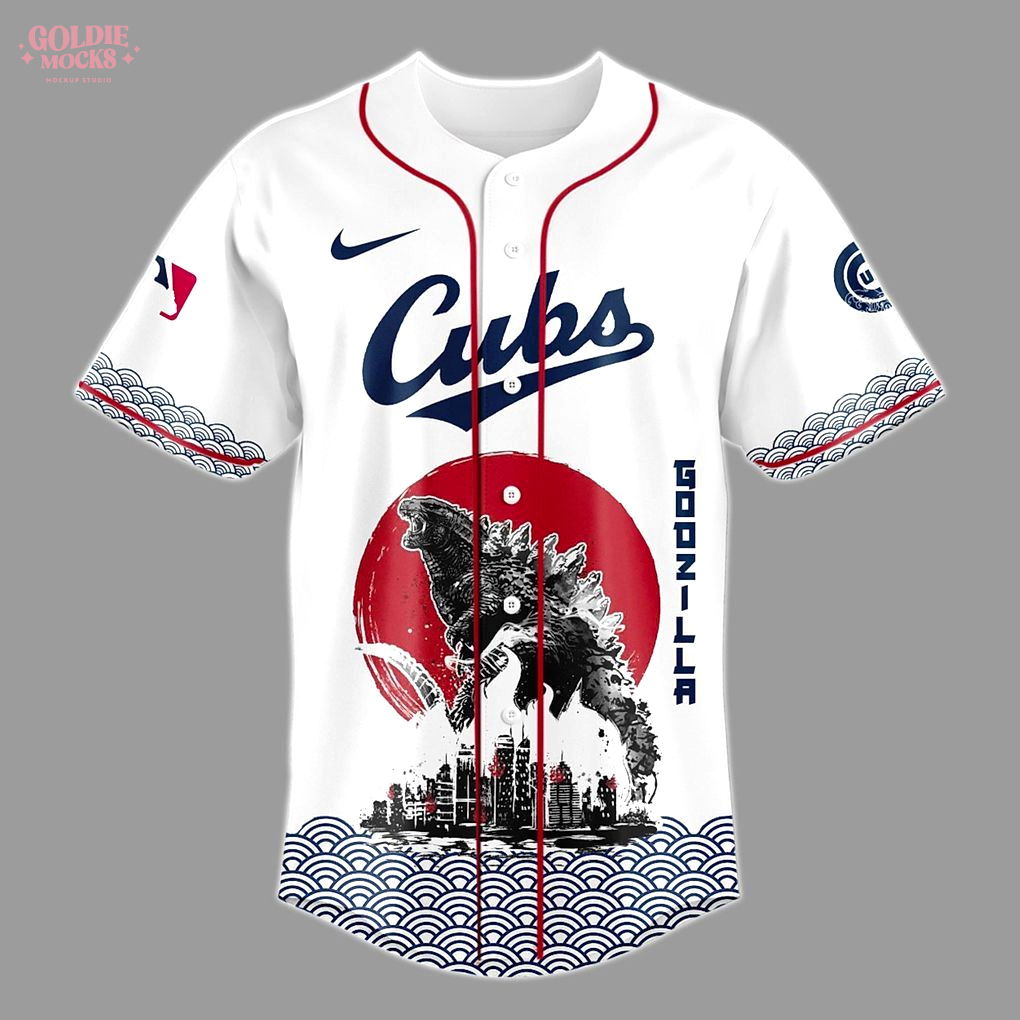 Chicago Cubs x Godzilla Jersey Chicago Cubs x Godzilla Jersey