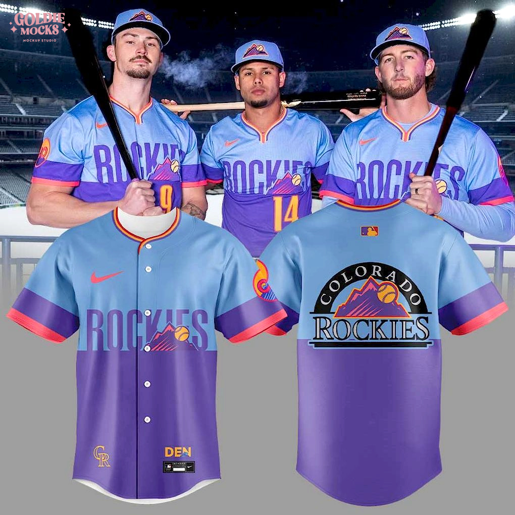 Colorado Rockies New City Connect Uniforms 2025 Special Jersey Colorado Rockies New City Connect Uniforms 2025 Special Jersey
