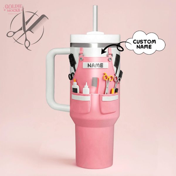 Hire Beautiful Pink 40oz Tumbler