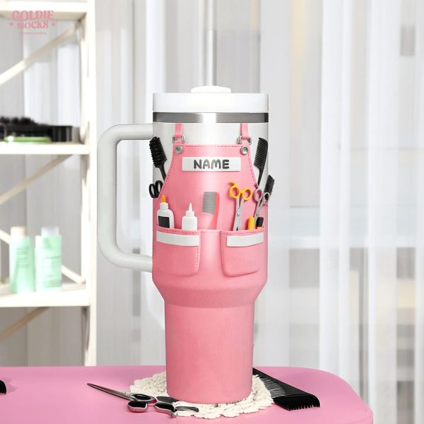 Hire Beautiful Pink 40oz Tumbler