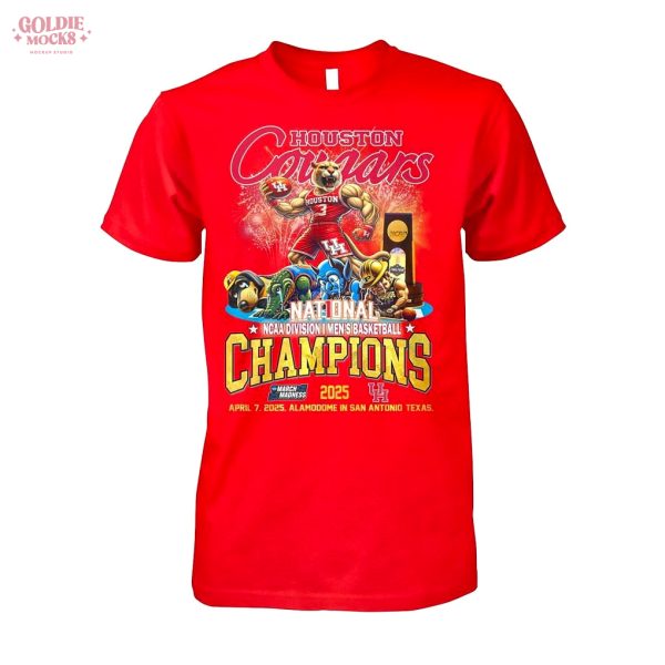 Houston Cougars National Champions 2025 T-Shirt