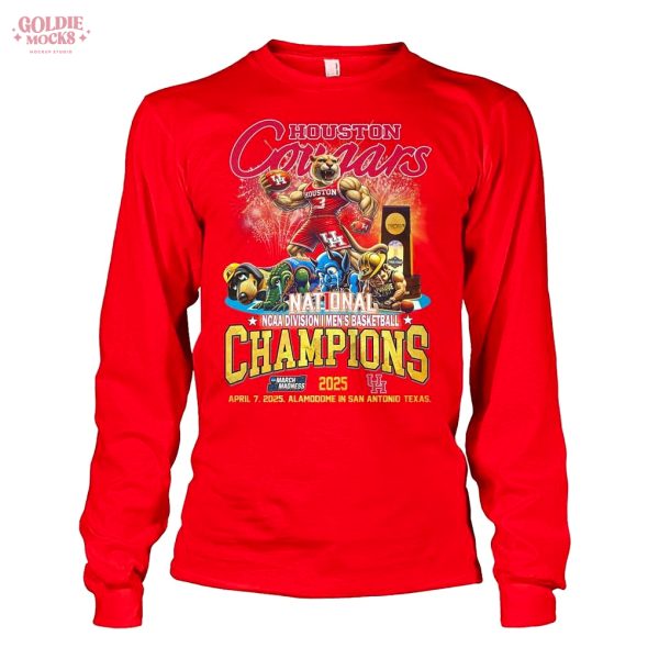 Houston Cougars National Champions 2025 T-Shirt