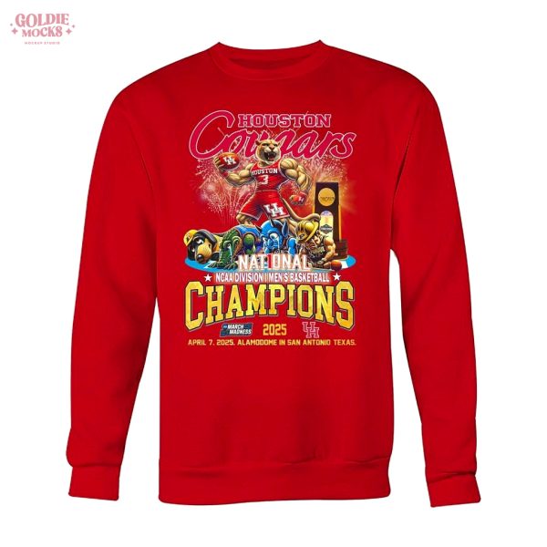 Houston Cougars National Champions 2025 T-Shirt