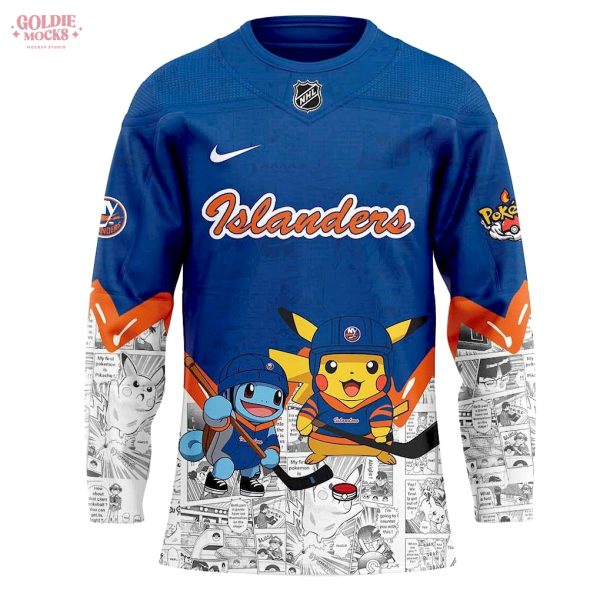 New York Islanders x Pokémon Jersey