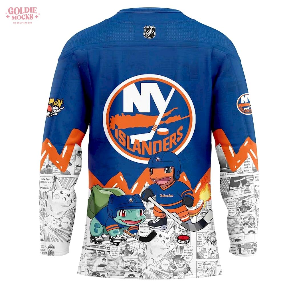 New York Islanders x Pokémon Jersey New York Islanders x Pokémon Jersey