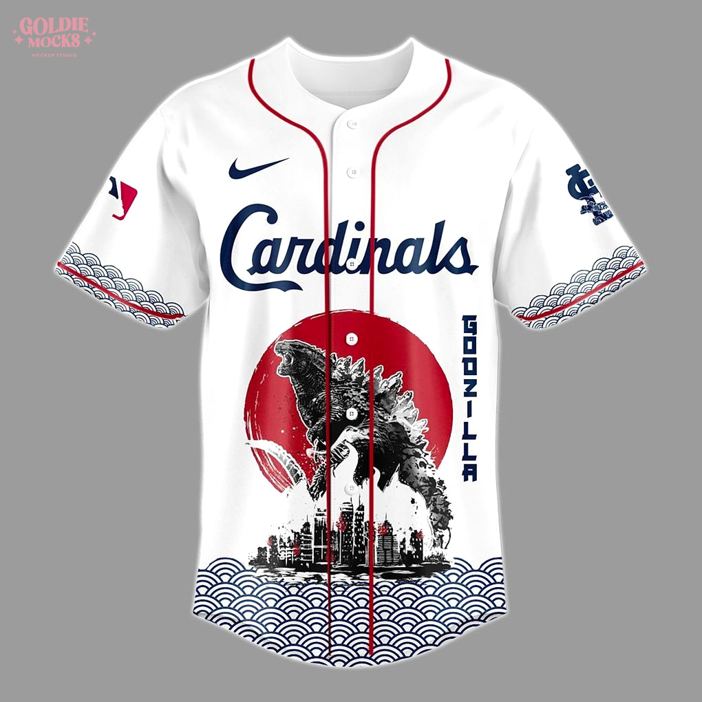 St. Louis Cardinals x Godzilla Jersey St. Louis Cardinals x Godzilla Jersey