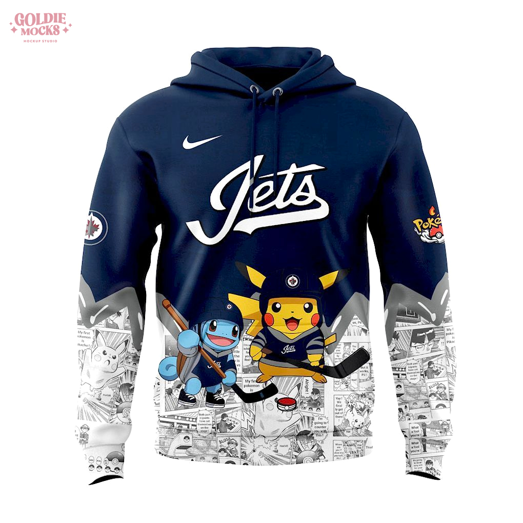 Winnipeg Jets x Pokémon Hoodie Winnipeg Jets x Pokémon Hoodie