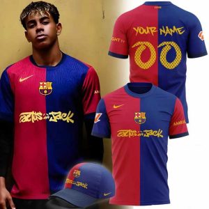 Travis Scott x Barcelona El Clásico 2025 T-Shirt