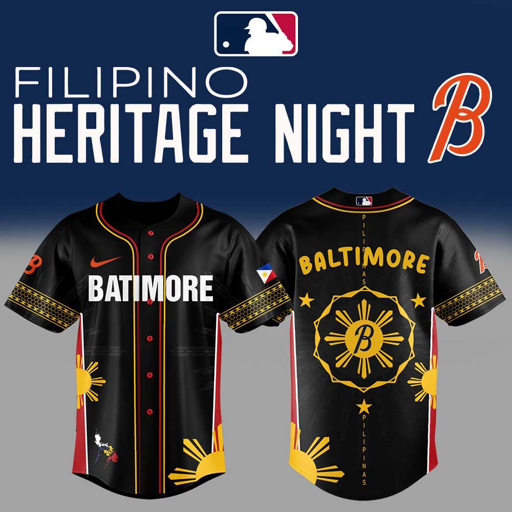 Baltimore Orioles Filipino Heritage Night 2025 Special Jersey Baltimore Orioles Filipino Heritage Night 2025 Special Jersey