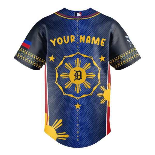 Detroit Tigers Filipino Heritage Night 2025 Custom Jersey