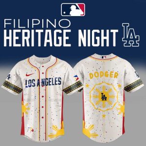 Los Angeles Dodgers Filipino Heritage Night 2025 Jersey