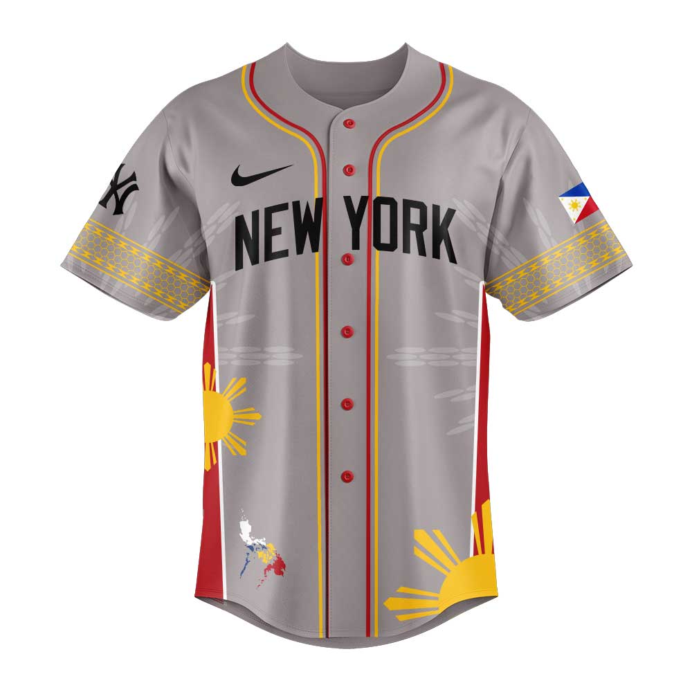 New York Yankees Filipino Heritage Night 2025 For Fans Jersey New York Yankees Filipino Heritage Night 2025 For Fans Jersey