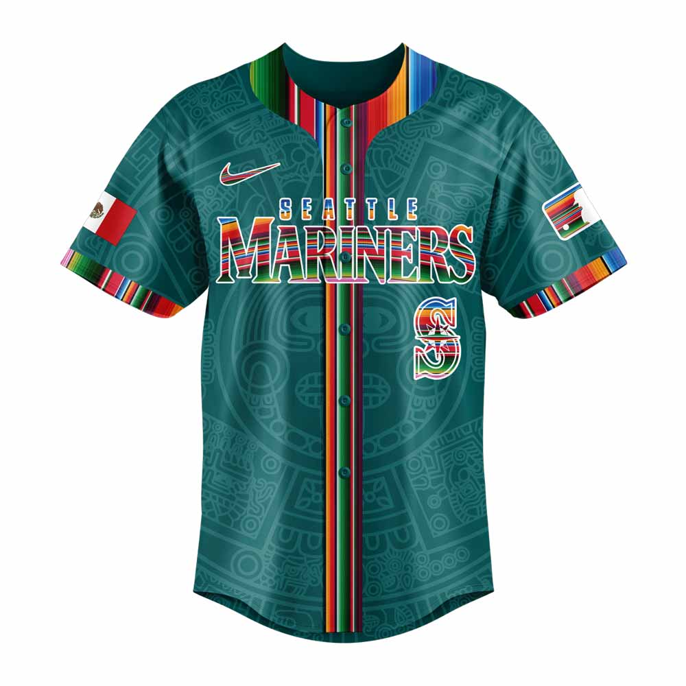 Seattle Mariners Mexican Heritage Night 2025 Jersey Seattle Mariners Mexican Heritage Night 2025 Jersey