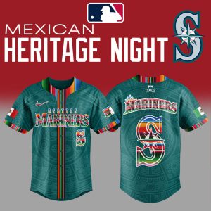 Seattle Mariners Mexican Heritage Night 2025 Jersey