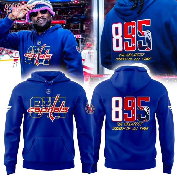 895 The Greatest Scorer Of All Time Alex Ovechkin 2025 Special Hoodie