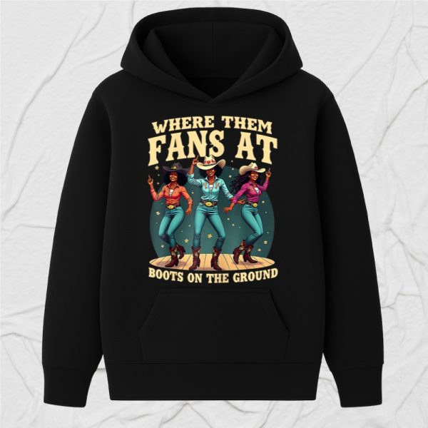 Boots On The Ground Where Them Fans T-Shirt