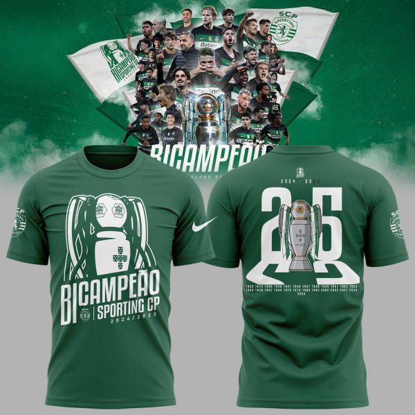 BICAMPEÕES NACIONAIS 2024/2025 T-Shirt