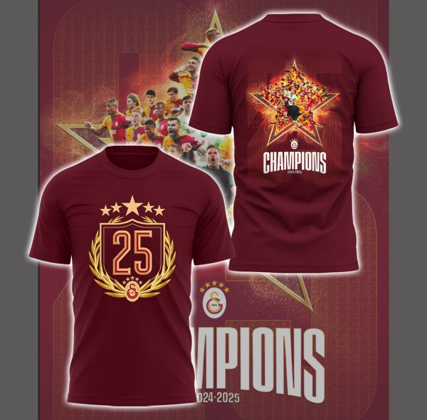 Galatasaray S.K. Champions 25 T-Shirt