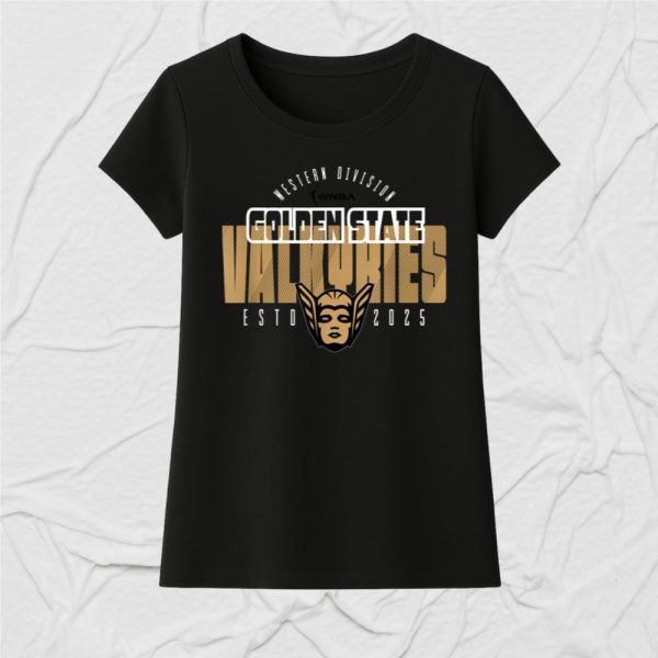 WNBA Official Golden State Valkyries Block City 2025 T-Shirt