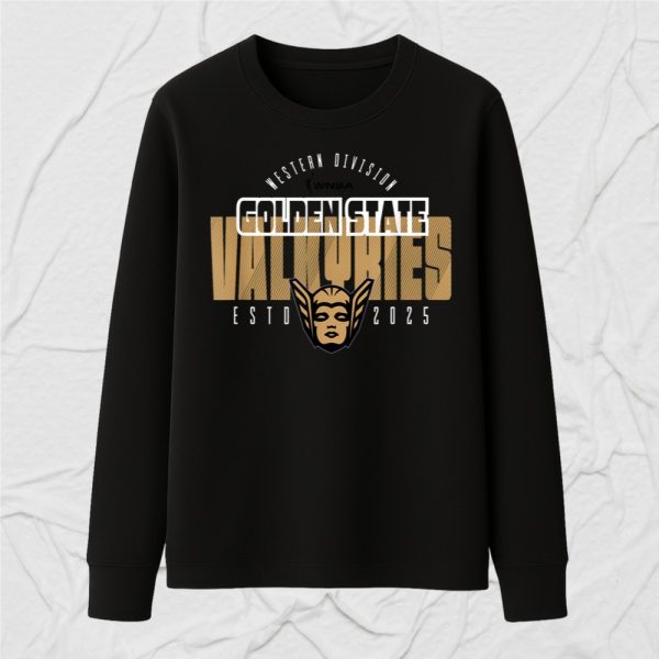 WNBA Official Golden State Valkyries Block City 2025 T-Shirt