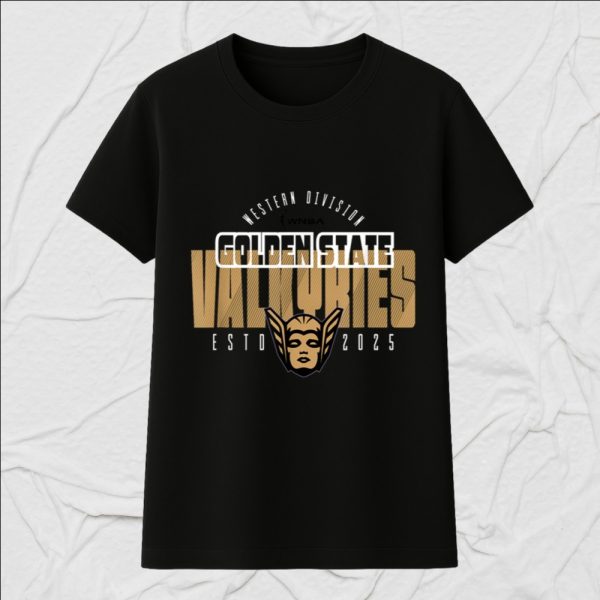 WNBA Official Golden State Valkyries Block City 2025 T-Shirt