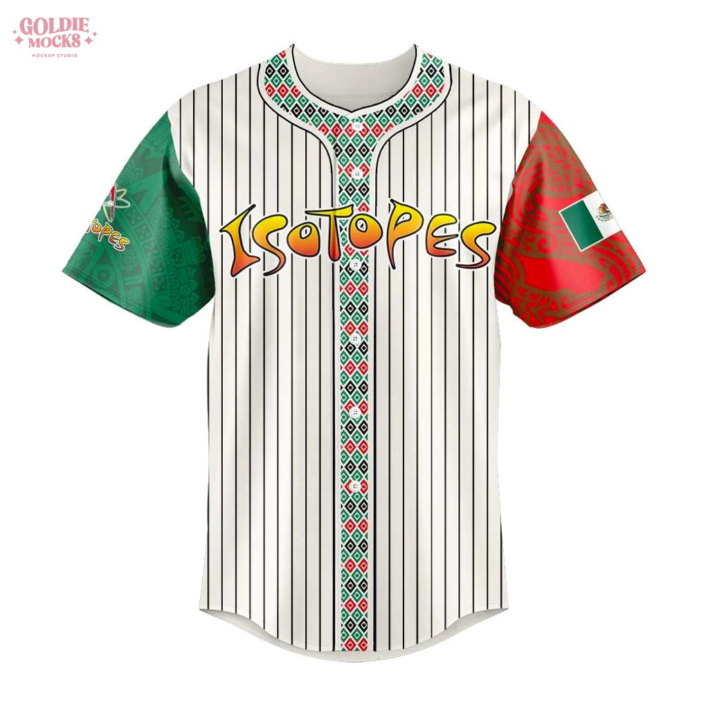 Albuquerque Isotopes Mexican Heritage Night 2025 Jersey Albuquerque Isotopes Mexican Heritage Night 2025 Jersey