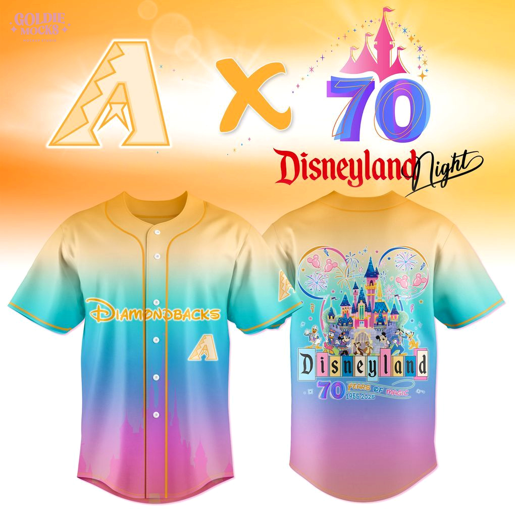 Arizona Diamondbacks Disneyland 70th Anniversary 2025 Jersey Arizona Diamondbacks Disneyland 70th Anniversary 2025 Jersey