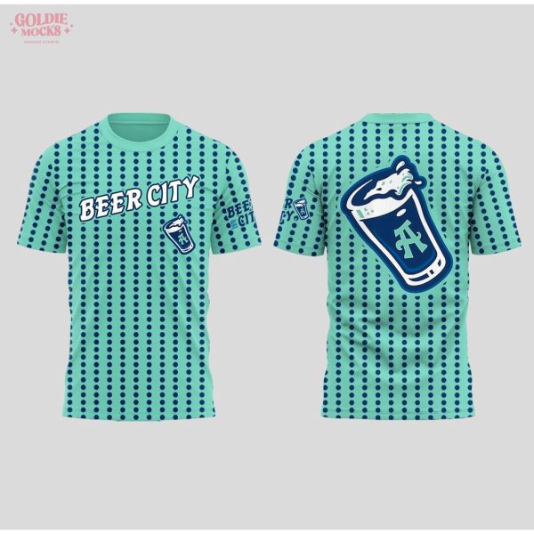 Asheville Baseball Beer City 2025 T-Shirt