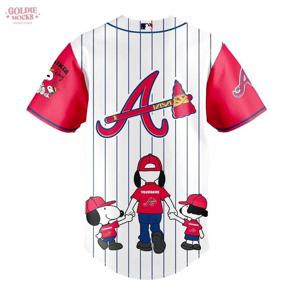 Atlanta Braves Happy Father Day 2025 Love Dad Jersey Atlanta Braves Happy Father Day 2025 Love Dad Jersey