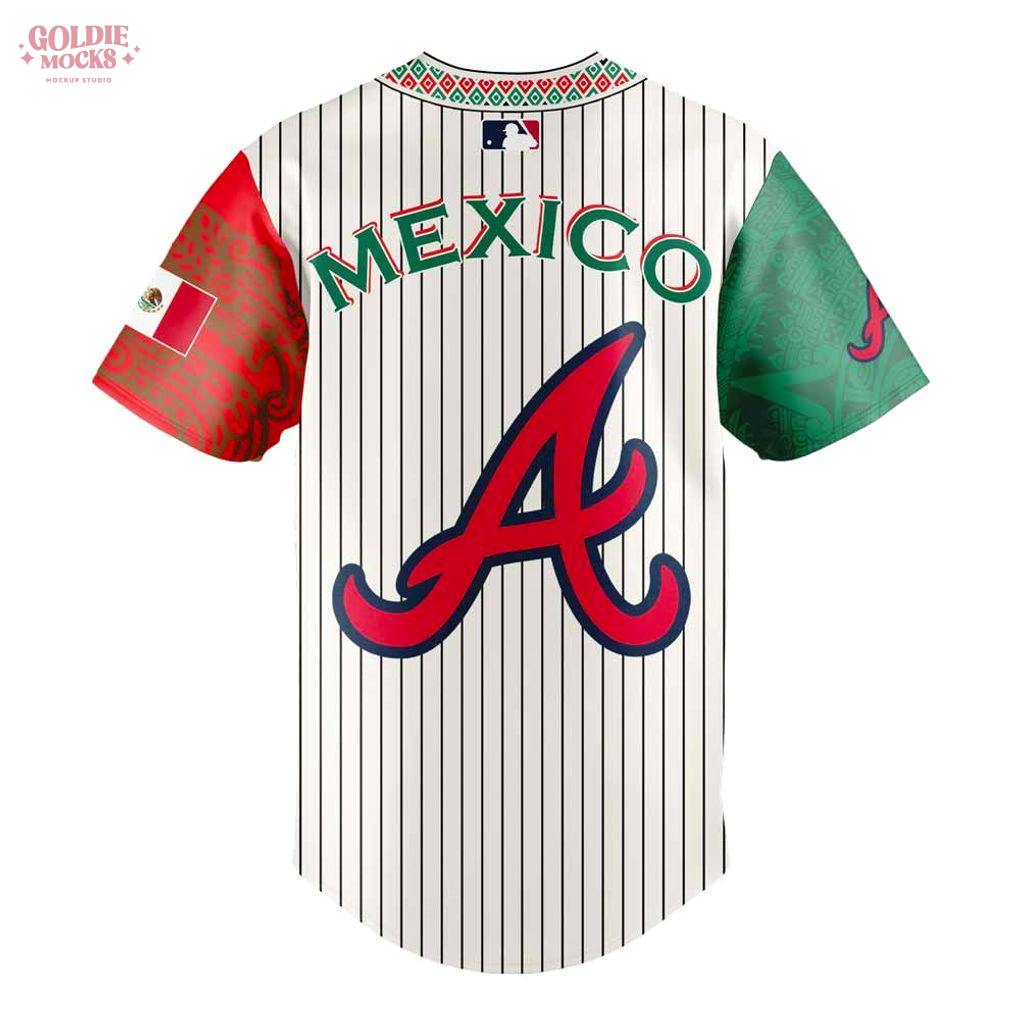 Atlanta Braves Mexican Heritage Night 2025 Special Edition Jersey Atlanta Braves Mexican Heritage Night 2025 Special Edition Jersey