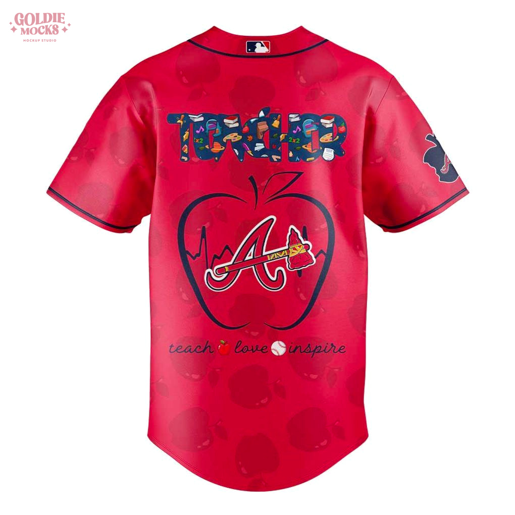 Atlanta Braves Teacher Night Day 2025 Special Hoodie Atlanta Braves Teacher Night Day 2025 Special Hoodie