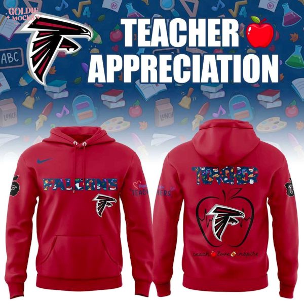 Atlanta Falcons x Teacher Appreciation 2025 Special Hoodie