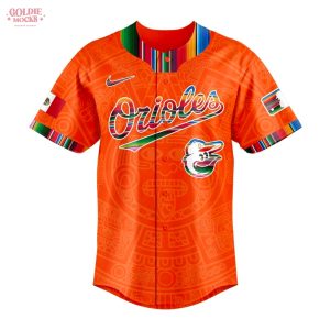 Baltimore Orioles Mexican Heritage Month 2025 Jersey