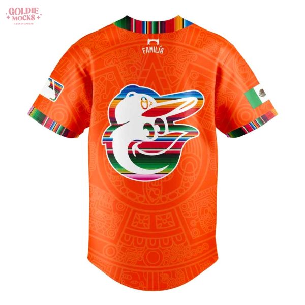 Baltimore Orioles Mexican Heritage Month 2025 Jersey