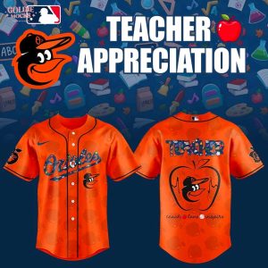 Baltimore Orioles Teacher Night 2025 For Fans Jersey