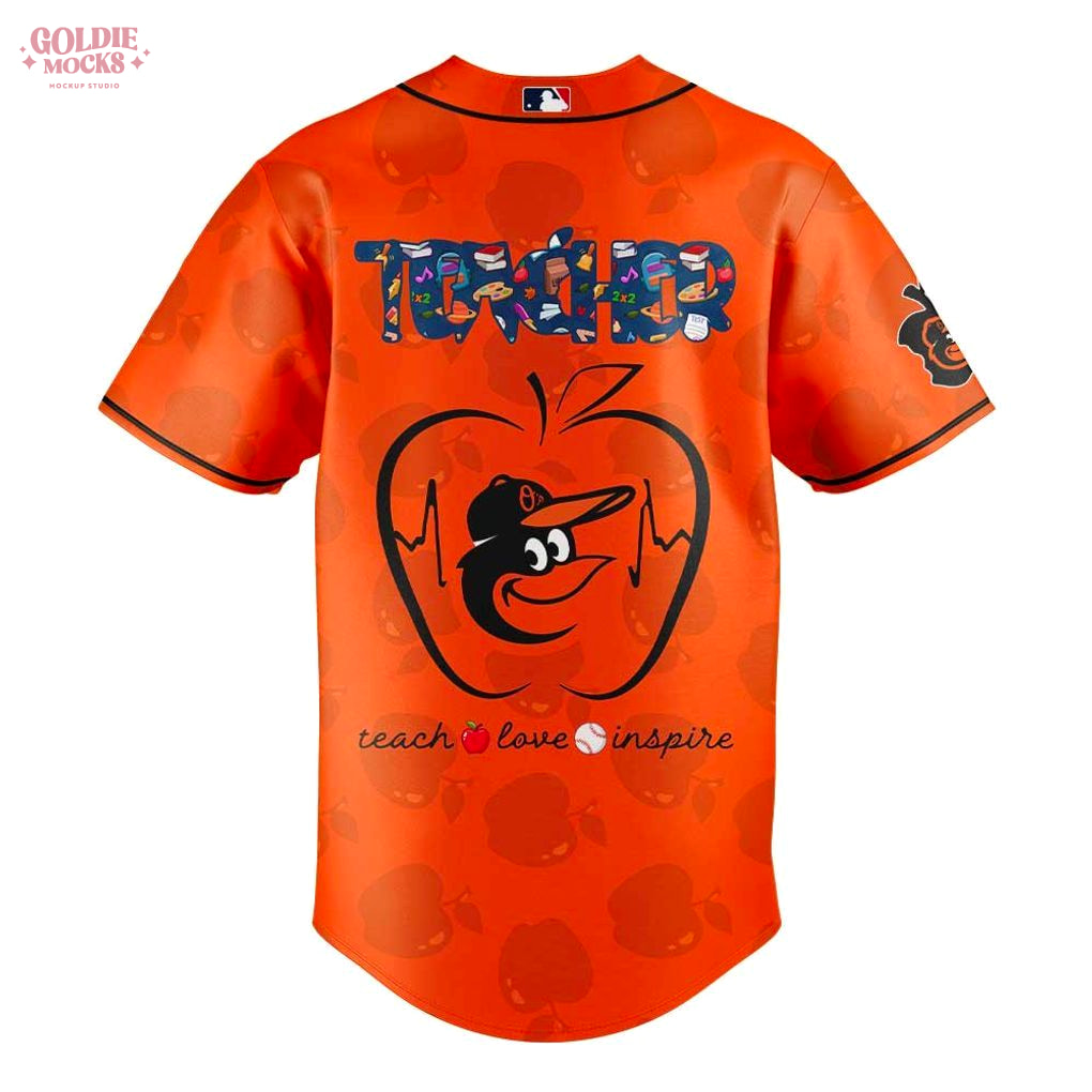 Baltimore Orioles Teacher Night 2025 For Fans Jersey Baltimore Orioles Teacher Night 2025 For Fans Jersey
