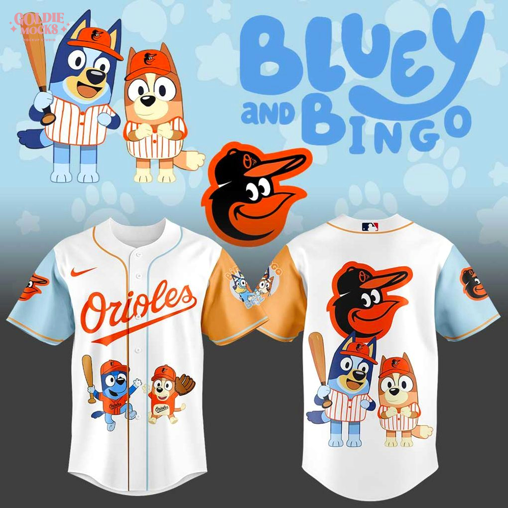 Baltimore Orioles x Bluey and Bingo Hot 2025 For Fans Jersey Baltimore Orioles x Bluey and Bingo Hot 2025 For Fans Jersey
