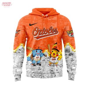 Baltimore Orioles x Pokémon Limited Edition 2025 Hoodie