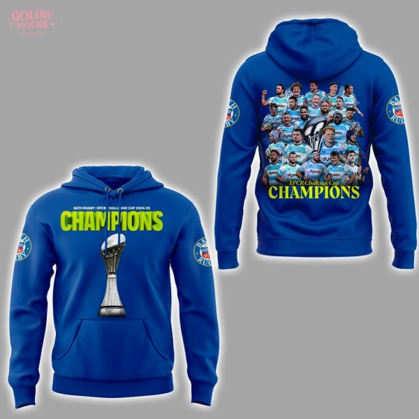 Bath Rugby Champions 2025 For Fans Hoodie
