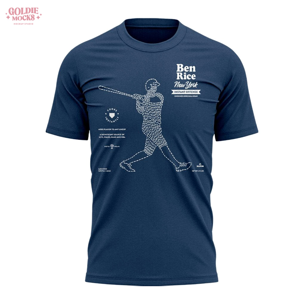 Ben Rice New York Yankees 2025 Special T-Shirt Ben Rice New York Yankees 2025 Special T-Shirt