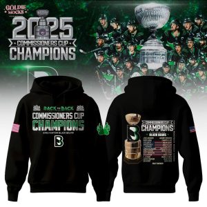 Binghamton Black Bears Commissioner’s Cup 2025 Champions Hoodie