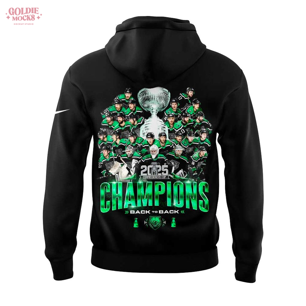 Binghamton Black Bears Commissioner’s Cup Finals 2025 Black Hoodie Binghamton Black Bears Commissioner’s Cup Finals 2025 Black Hoodie
