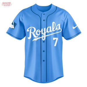 Bobby Witt Jr Five Hundred Games Kansas 2025 Jersey