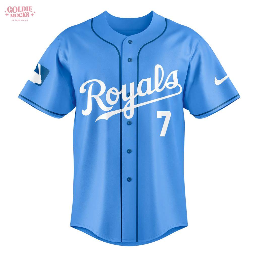 Bobby Witt Jr Five Hundred Games Kansas 2025 Jersey Bobby Witt Jr Five Hundred Games Kansas 2025 Jersey